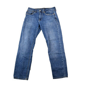 Lucky Brand Jeans Mens 33X32 (30x29 Meas) 221 Original Straight Blue Denim